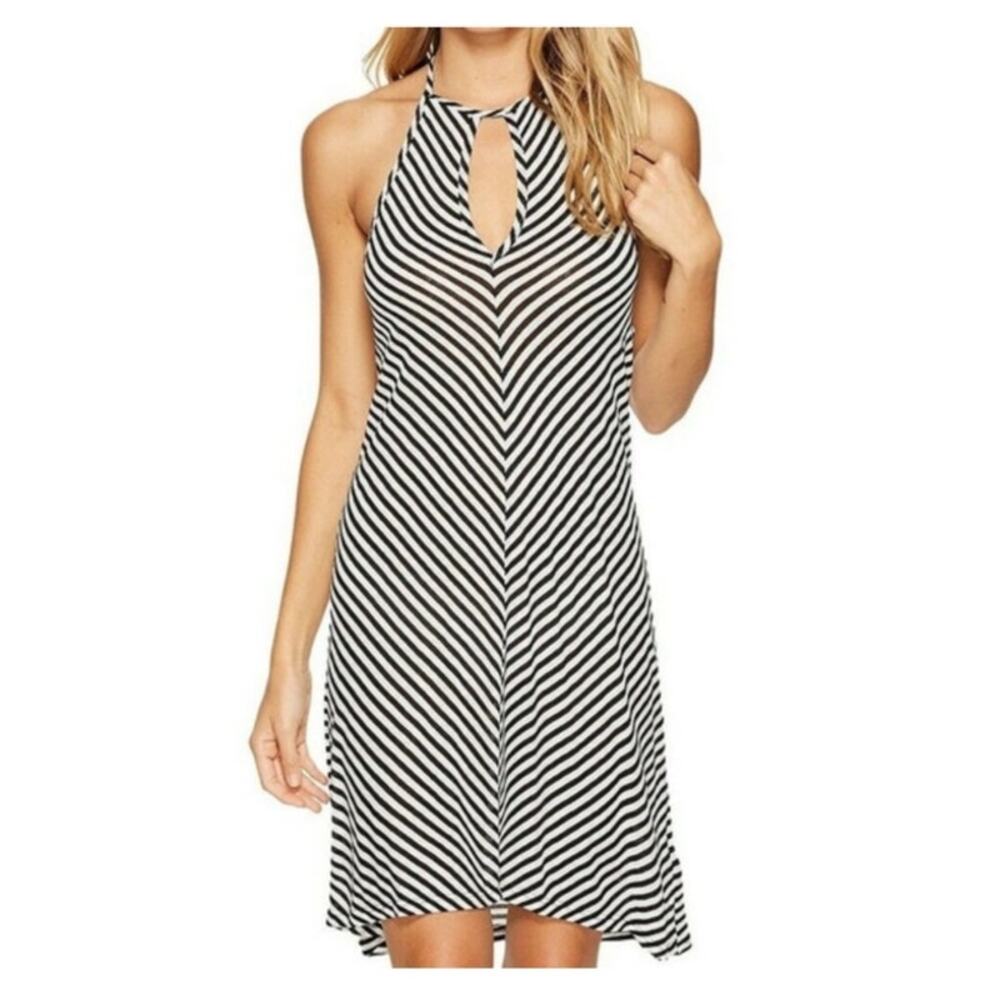 Splendid Itsy Ditsy Floret High Neck Dress Cover-Up M